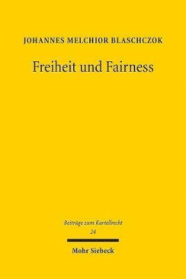 bokomslag Freiheit und Fairness