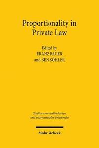 bokomslag Proportionality in Private Law