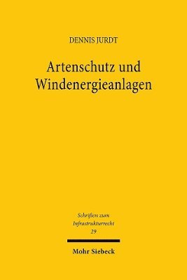 bokomslag Artenschutz und Windenergieanlagen