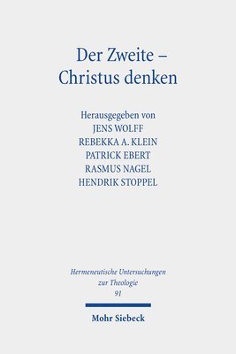 bokomslag Der Zweite - Christus denken