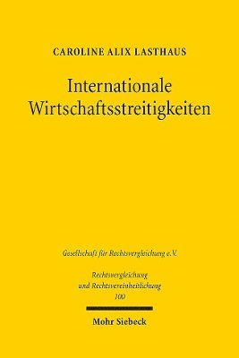 Internationale Wirtschaftsstreitigkeiten 1