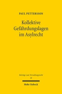 bokomslag Kollektive Gefährdungslagen im Asylrecht