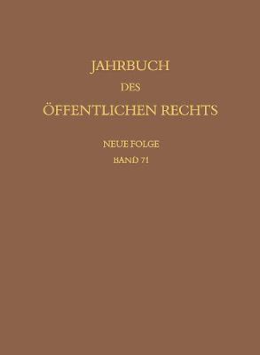 Oliver Lepsius, Angelika Nußberger, Christoph Schönberger, Christian Waldhoff, Christian Walter, Christoph Schonberger, Angelika Nussberger - Jahrbuch des öffentlichen Rechts der Gegenwart. Neue Folge, Inbunden
