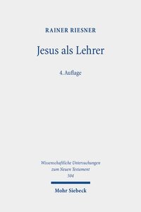 bokomslag Jesus als Lehrer
