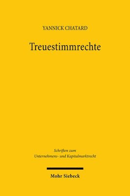 bokomslag Treuestimmrechte