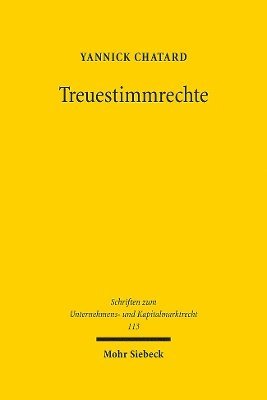 Yannick Chatard - Treuestimmrechte, Inbunden