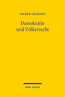 bokomslag Demokratie und Vlkerrecht