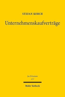 Unternehmenskaufvertrge 1