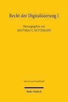 Matthias C. Kettemann - Recht der Digitalisierung I, Häftad