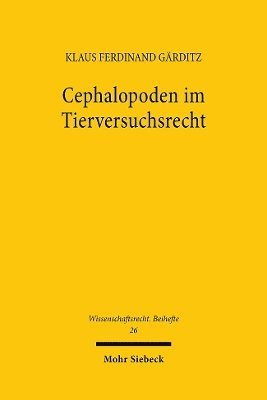 Cephalopoden im Tierversuchsrecht 1