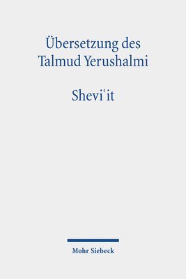 bersetzung des Talmud Yerushalmi 1