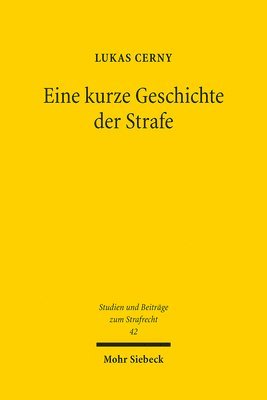 bokomslag Eine kurze Geschichte der Strafe