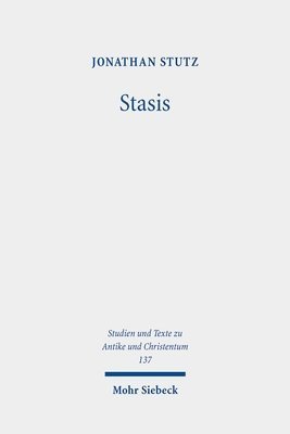 Jonathan Stutz - Stasis, Häftad