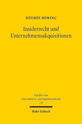 bokomslag nd Unternehmensakquisitionen