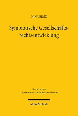 bokomslag Symbiotische Gesellschaftsrechtsentwicklung