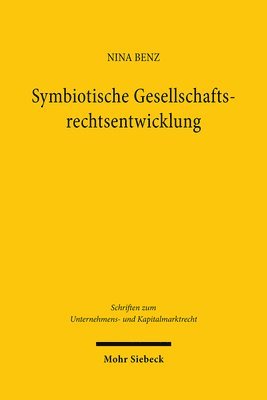 bokomslag Symbiotische Gesellschaftsrechtsentwicklung