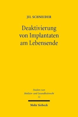 bokomslag Deaktivierung von Implantaten am Lebensende