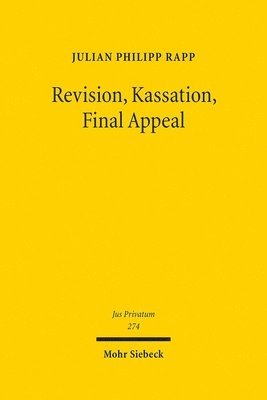bokomslag Revision, Kassation, Final Appeal