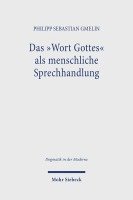 bokomslag Das ,Wort Gottes' als menschliche Sprechhandlung