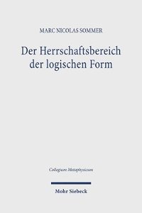 bokomslag Der Herrschaftsbereich der logischen Form