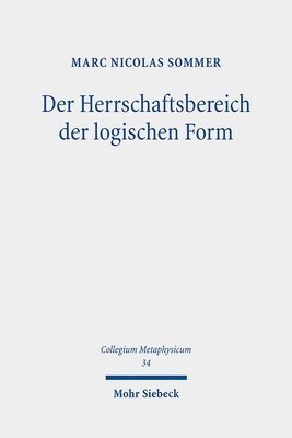 bokomslag Der Herrschaftsbereich der logischen Form