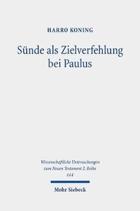 bokomslag Snde als Zielverfehlung bei Paulus