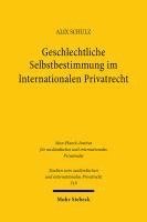 bokomslag Geschlechtliche Selbstbestimmung im Internationalen Privatrecht
