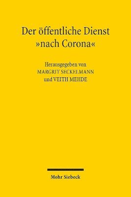 bokomslag Der ffentliche Dienst &quot;nach Corona&quot;