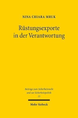 bokomslag Rstungsexporte in der Verantwortung