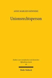 bokomslag Unionsrechtsperson