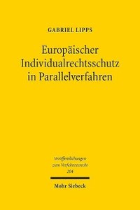 bokomslag Europischer Individualrechtsschutz in Parallelverfahren