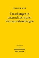 bokomslag Tuschungen in unternehmerischen Vertragsverhandlungen