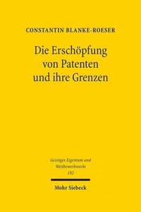 bokomslag Die Erschöpfung von Patenten und ihre Grenzen