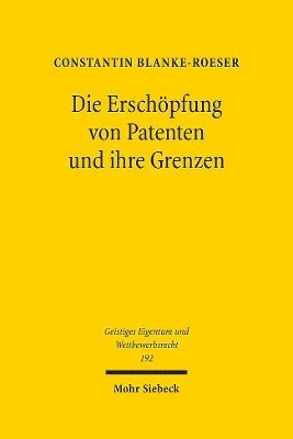 Die Erschpfung von Patenten und ihre Grenzen 1