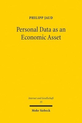 bokomslag Personal Data as an Economic Asset
