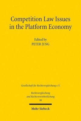 Peter Jung - Competition Law Issues in the Platform Economy, Häftad