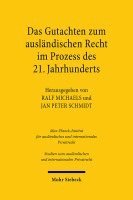 bokomslag Das Gutachten zum auslndischen Recht im Prozess des 21. Jahrhunderts