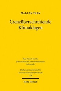 bokomslag Grenzüberschreitende Klimaklagen