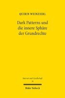 bokomslag Dark Patterns und die innere Sphre der Grundrechte