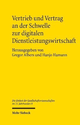 Hanjo Hamann, Gregor Albers - Vertrieb und Vertrag an der Schwelle zur digitalen Dienstleistungswirtschaft, Inbunden