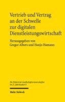bokomslag Vertrieb und Vertrag an der Schwelle zur digitalen Dienstleistungswirtschaft
