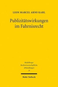 bokomslag Publizitätswirkungen im Fahrnisrecht