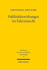 bokomslag Publizittswirkungen im Fahrnisrecht