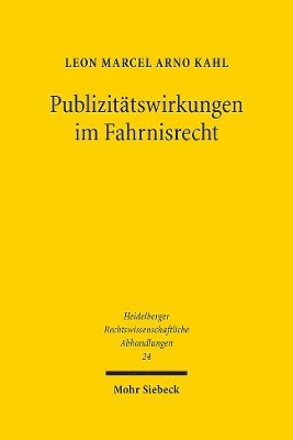 Publizittswirkungen im Fahrnisrecht 1