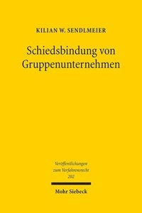 bokomslag Schiedsbindung von Gruppenunternehmen