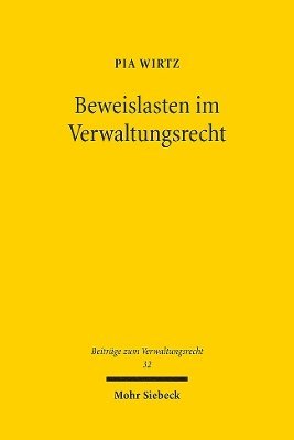 Beweislasten im Verwaltungsrecht