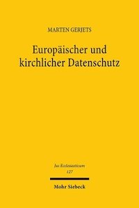 bokomslag Europischer und kirchlicher Datenschutz