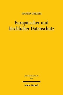 bokomslag Europischer und kirchlicher Datenschutz