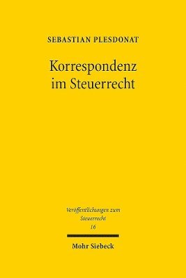 Korrespondenz im Steuerrecht 1