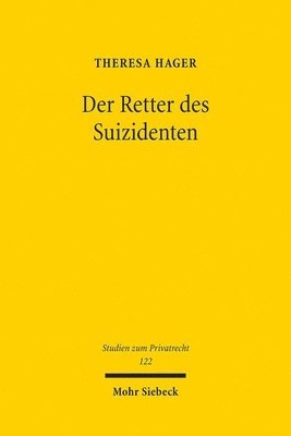 bokomslag Der Retter des Suizidenten